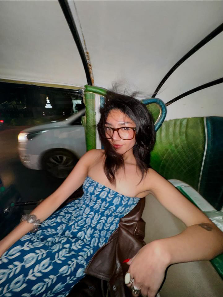 Blue Long Skirt / Dress
