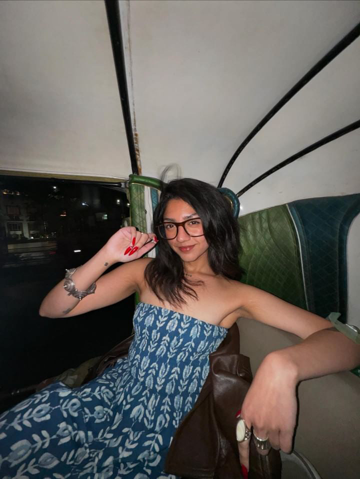 Blue Long Skirt / Dress