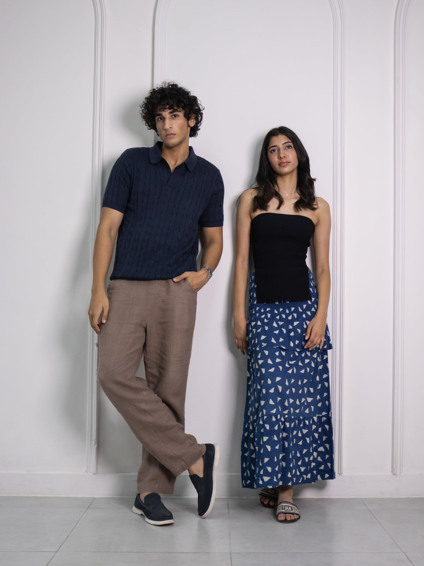 Indigo Long Skirt / Dress