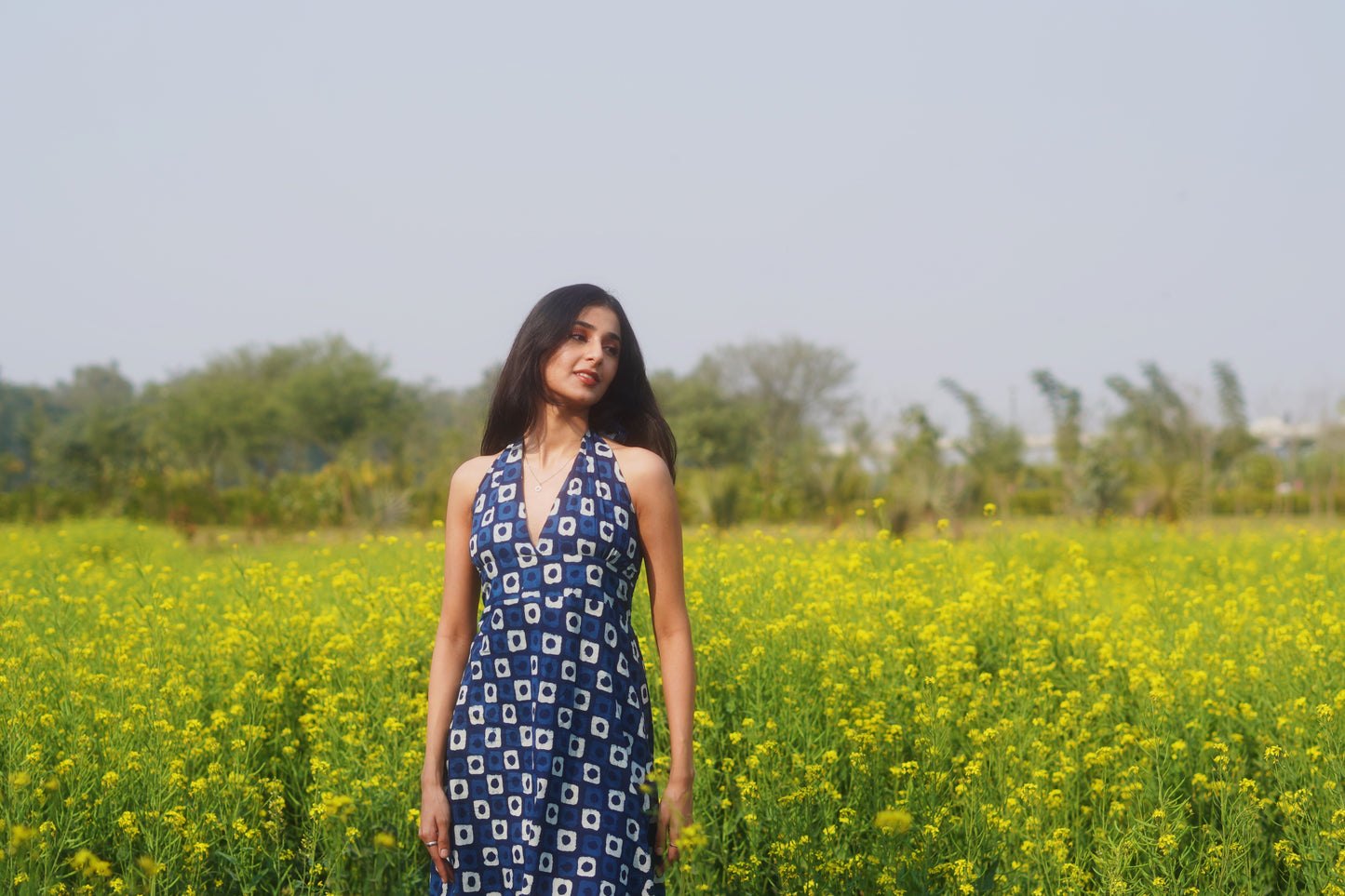 Cloud 9 Summer Halter Dress