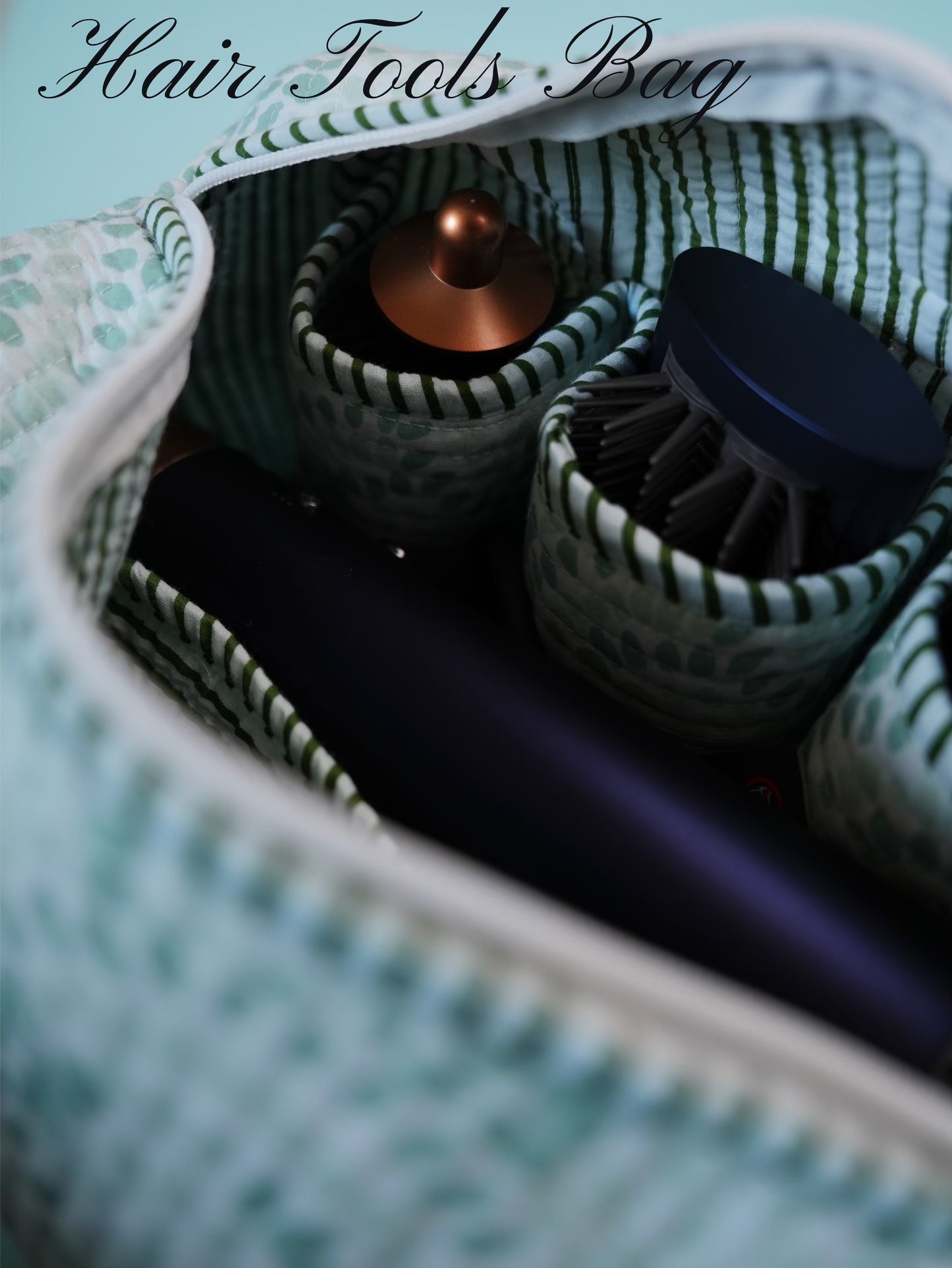 Minty Hair Tools Bag