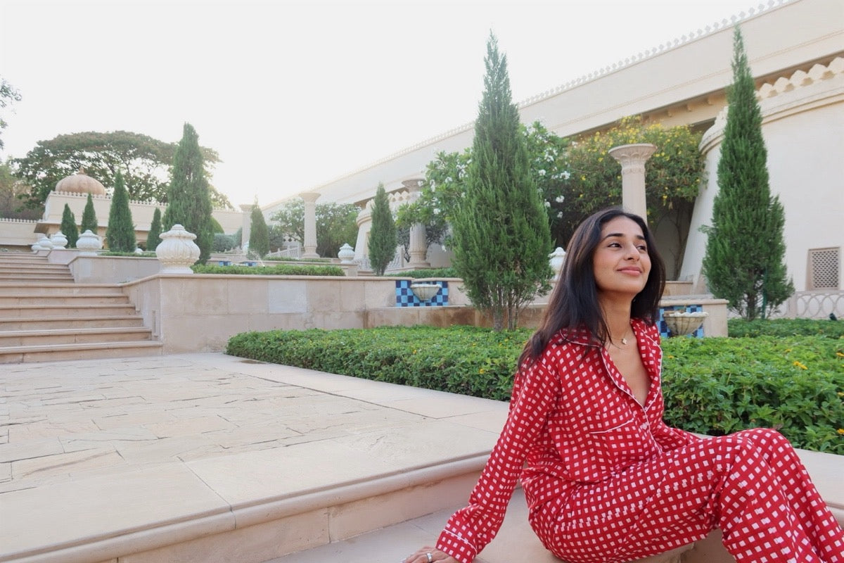 Red Pajama Set