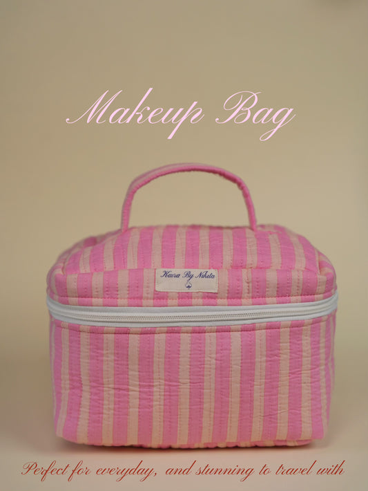 Rosy Makeup Vanity Bag
