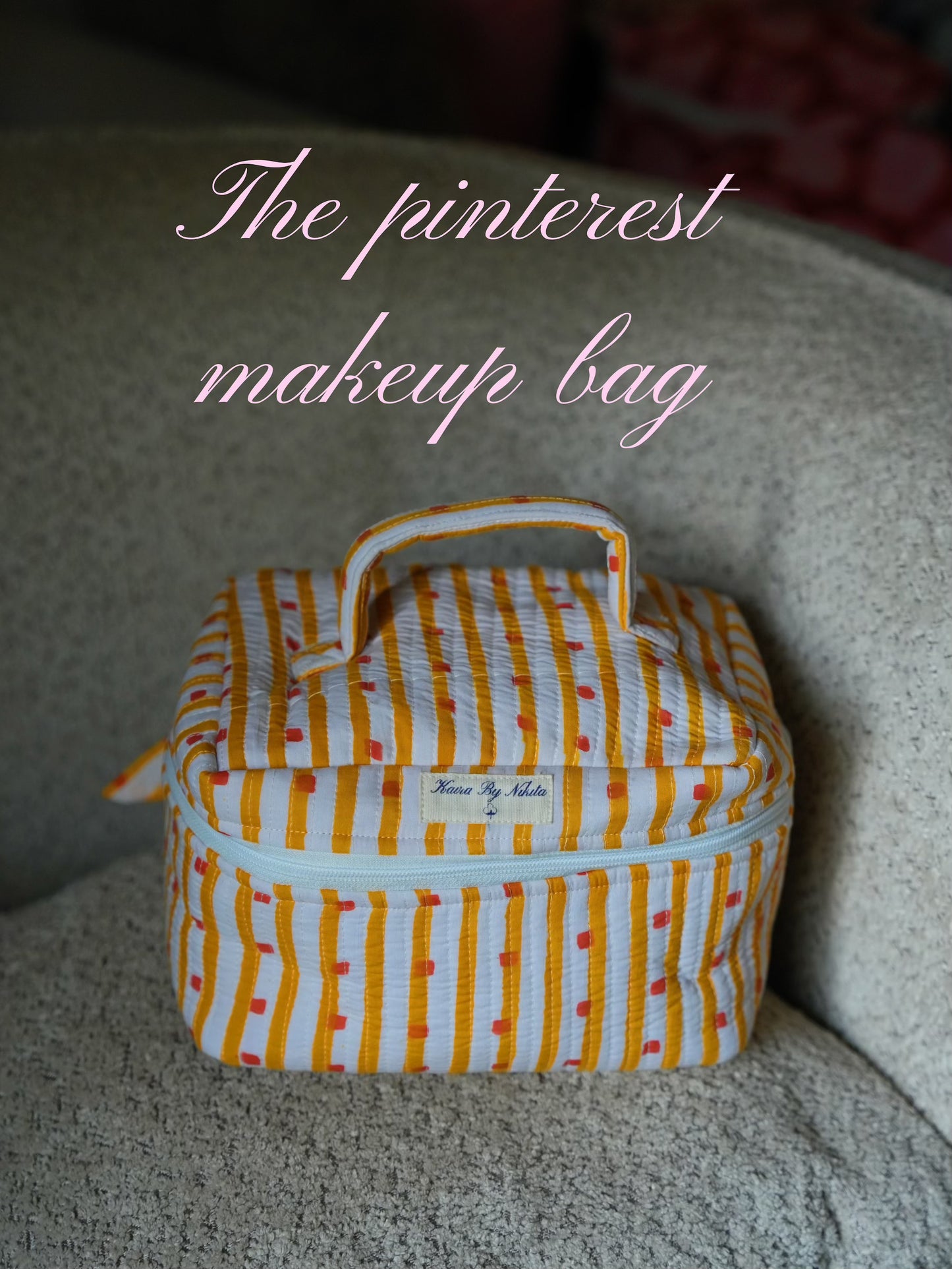 Buttercup Makeup Vanity Bag